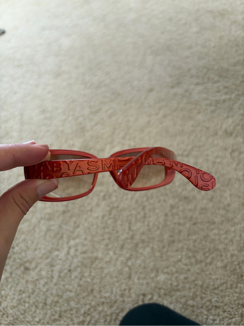 Red Kids Eyeglasses Frames - Branded Accent